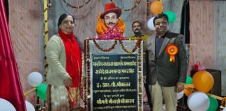 शहीद-ए-आजम भगत सिंह की प्रतिमा का हुआ अनावरण