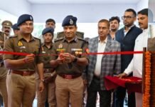 रिजर्व पुलिस लाइन चुर्क में एडीजी वाराणसी जोन पीयूष मोर्डिया का दौरा, नवीन कॉन्फ्रेंस हॉल का उद्घाटन व सड़क सुरक्षा पर उच्चस्तरीय गोष्ठी आयोजित