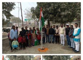 गणतंत्र दिवस पर जरूरतमंद बच्चों संग पत्रकारों की पहल